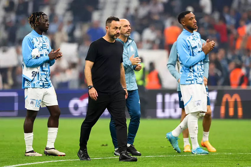 OM/PSG - De Zerbi tackles the referee, but above all his players