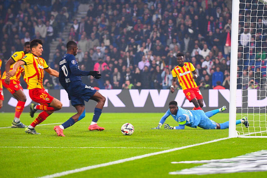 PSG/Lens - The Parisians' ratings : Barcola and Dembélé should have done more