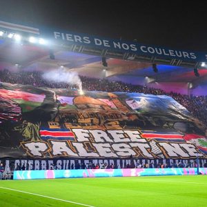 Collectif Ultras Paris sanctioned after pro-Palestine banner!