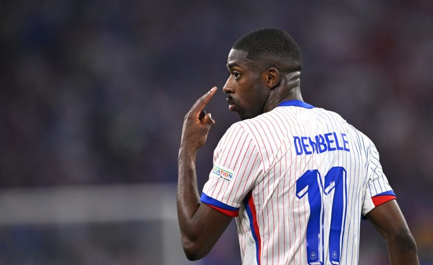 Dembélé out of France squad in novembrer?