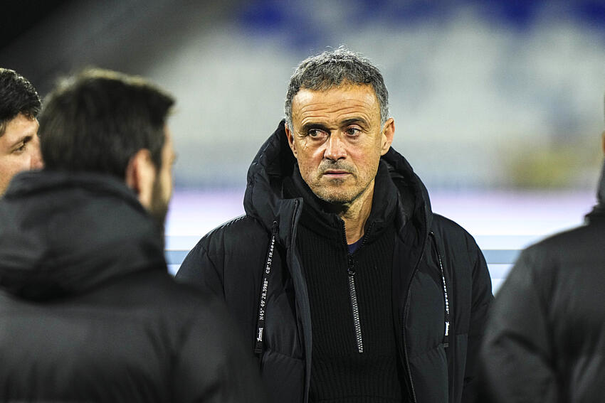 Auxerre/PSG - Luis Enrique: “I'm pleased with the team's performance”.