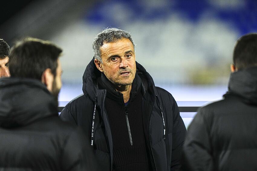 Auxerre/PSG - Luis Enrique “I have nothing to reproach my players for.”