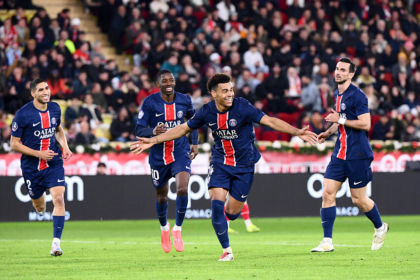 Monaco/PSG - Relive the victory and the goals with the Parisian players