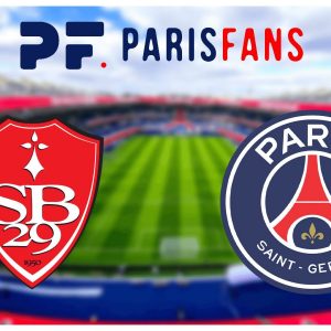 Brest/PSG - 2 Parisians out !