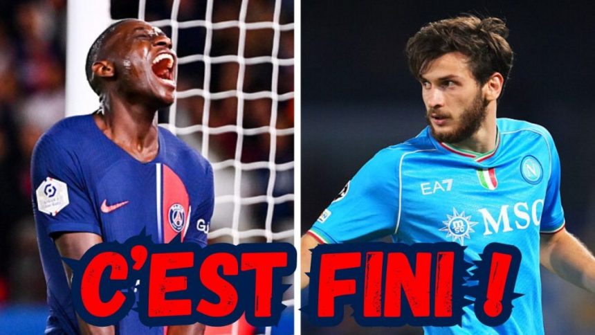 Video PSG - Kvaratskhelia and Kolo Muani, it's a done deal! Mercato update