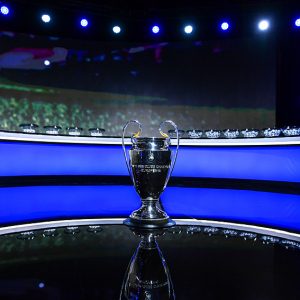 Live Champions League play-off draw