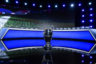 Live Champions League play-off draw