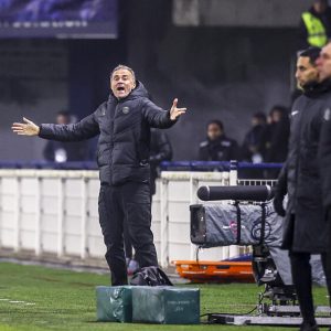 FC Espaly/PSG - Luis Enrique takes positives from difficulties