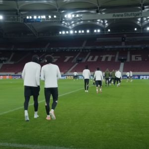 Stuttgart/PSG - Relive the Parisians' preparations