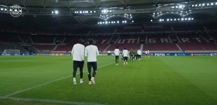 Stuttgart/PSG - Relive the Parisians' preparations