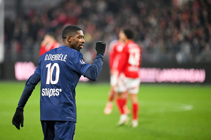 Brest/PSG - The Parisians' grades in the press: Dembélé has fun, Pacho drowns