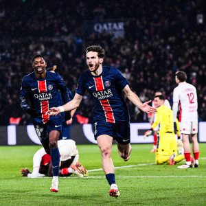 PSG/Monaco - Kvaratskhelia savors his goal and victory