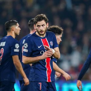 PSG/Brest - Kvaratskhelia announces Champions League goal