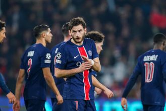 PSG/Brest - Kvaratskhelia announces Champions League goal