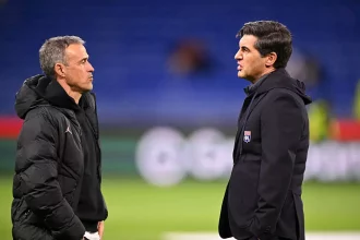 Lyon/PSG - Fonseca “a lot of credit to Luis Enrique and his players.”