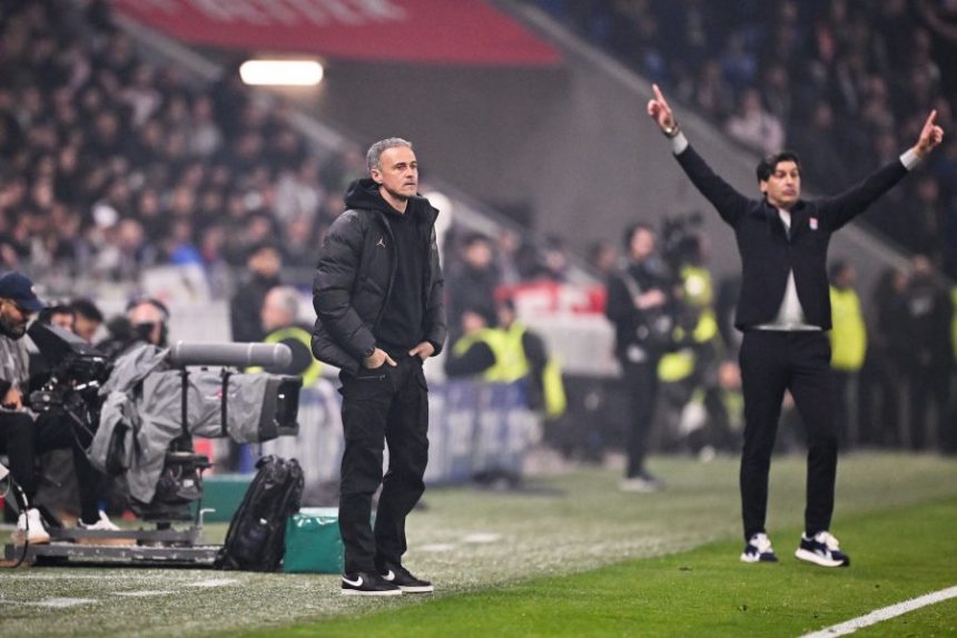 Lyon/PSG - Luis Enrique: “Every match is an opportunity to grow”.