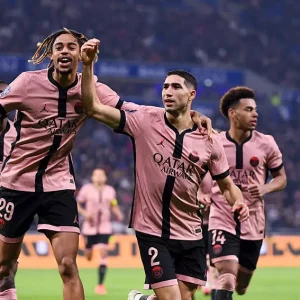 Lyon/PSG - Hakimi explains his celebration at Groupama Stadium