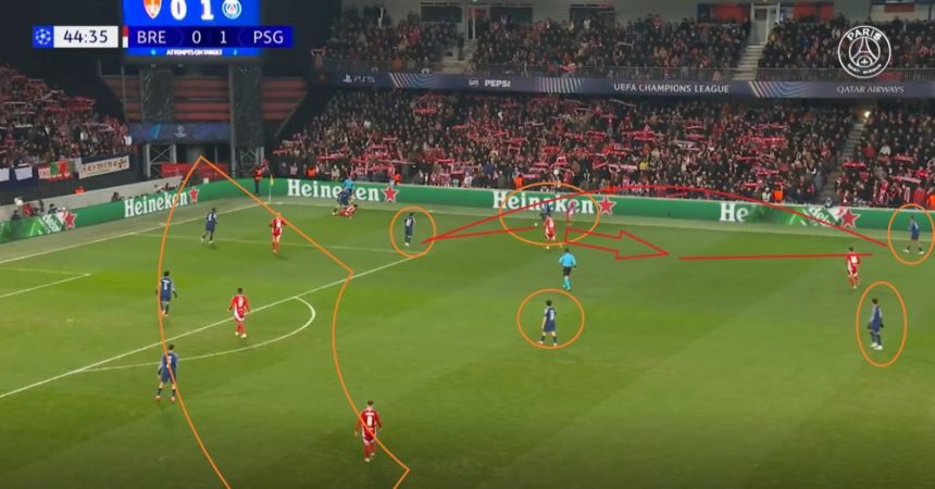 Brest/PSG - Confidence and style of play, the analysis of the 2nd Parisian goal  