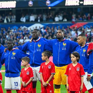 Croatia/France - Les Bleus line-up announced with Dembélé as center forward  