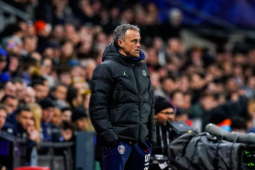 PSG/Lille - Luis Enrique “He who falls asleep is carried away by the current.”  