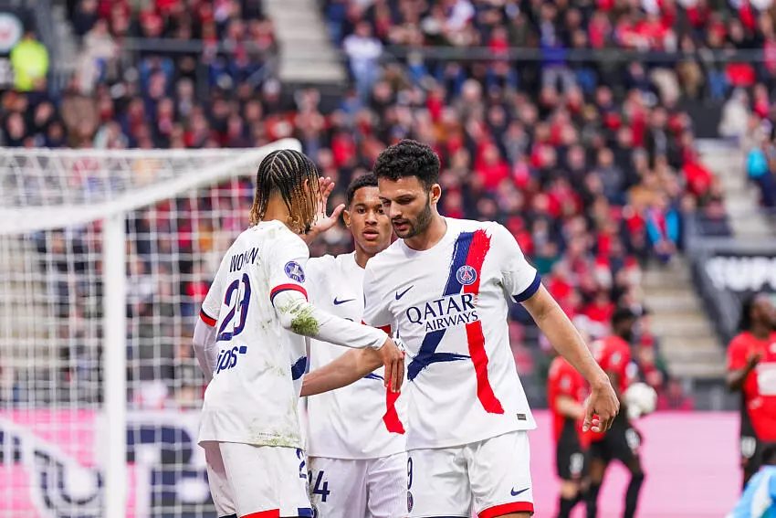 Video highlights Rennes/PSG (1-4), Dembélé disgusts Rennes!  