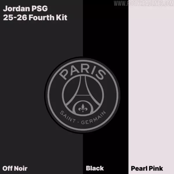 PSG's 4th jersey 2024-2025, colors unveiled  