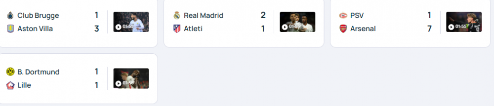 Champions League - All the results for the first leg of the Round of 8  