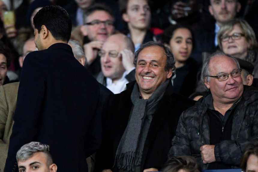 PSG/Inter Milan - Platini highlights that a final “is played and won or lost”.  