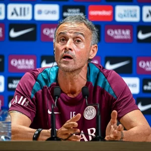PSG/Arsenal - Luis Enrique on keys, Dembélé and Kvaratskhelia  
