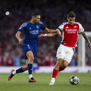 PSG/Arsenal - Hakimi on keys, Dembélé, Luis Enrique and Donnarumma  