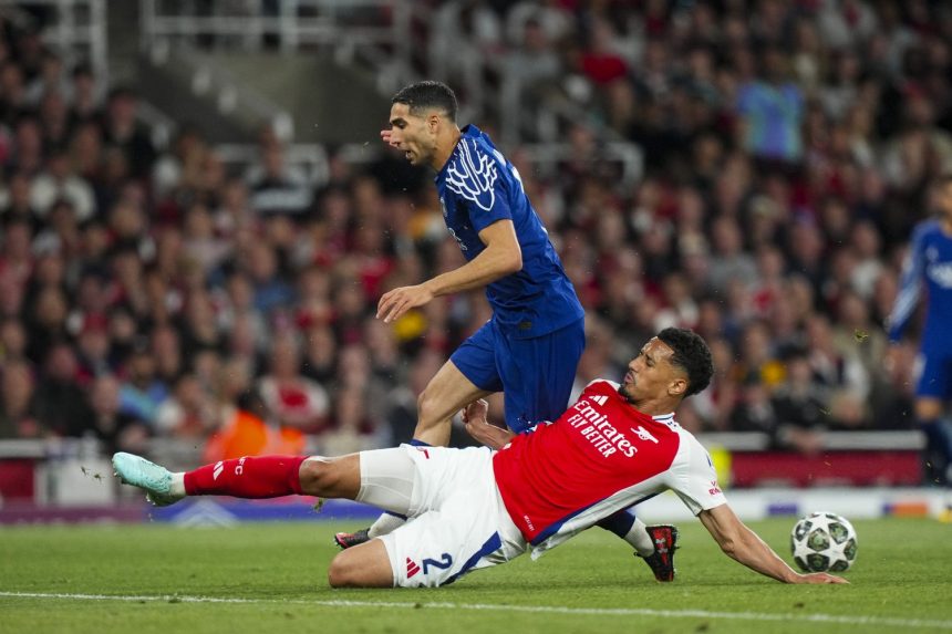 PSG/Arsenal - Hakimi “to play with personality with and without the ball”.  