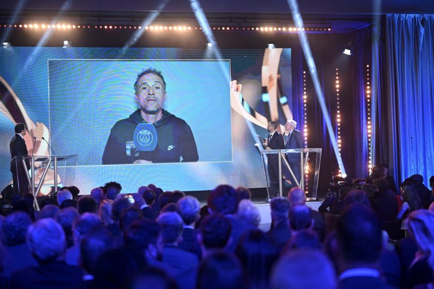 Luis Enrique's words after winning the Best Coach award  