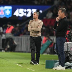 PSG/Auxerre - Luis Enrique on Celebration, finals and pressure management  