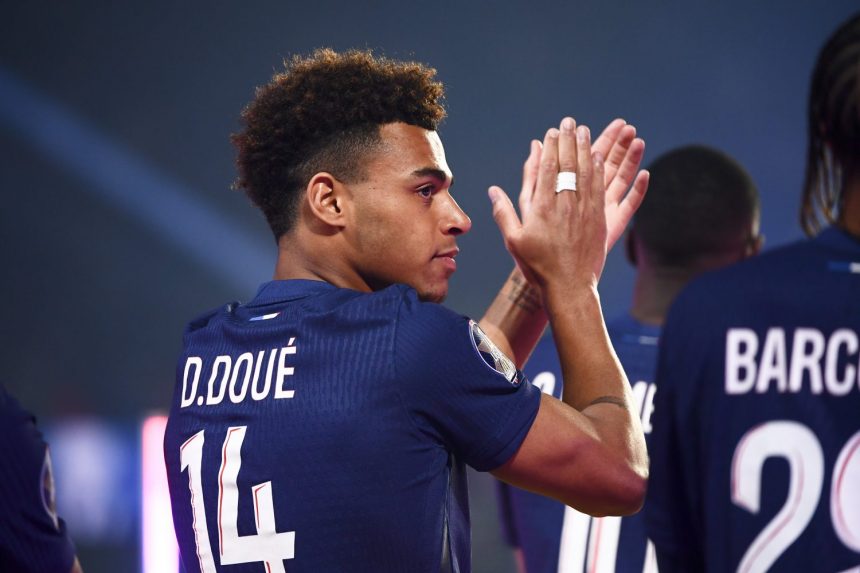 PSG/Auxerre - The title, rest and the Champions League…Doué talks  