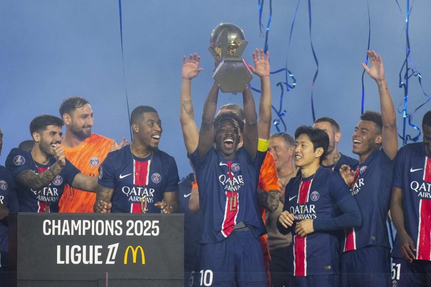 Dembélé shines, thanks the collective and Luis Enrique  