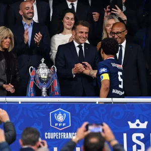 PSG/Inter Milan - Macron congratulates Paris “Champion mon frère!”  