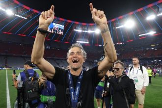 PSG/Inter Milan - Luis Enrique: “Making history was a goal from the start”.  