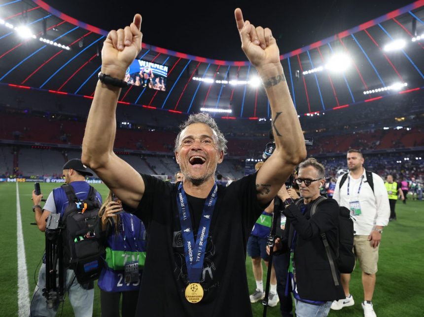 PSG/Inter Milan - Luis Enrique: “Making history was a goal from the start”.  