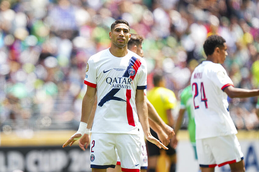 Seattle Sounders/PSG - Hakimi tired of the season says he's ready for what's next  
