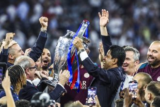 Nasser Al-Khelaïfi's tears “this year has been very special.”  