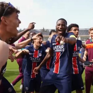 Immersion with the U19s: preparation and title match against Nantes  