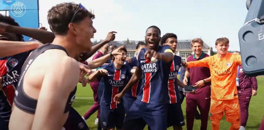 Immersion with the U19s: preparation and title match against Nantes  