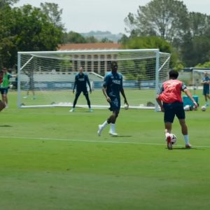 Video of PSG's 3rd day in the United States: training and House in Los Angeles  