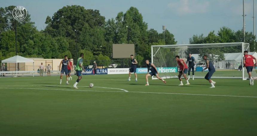 Video of PSG's 13th day in the United States: training in Atlanta!  
