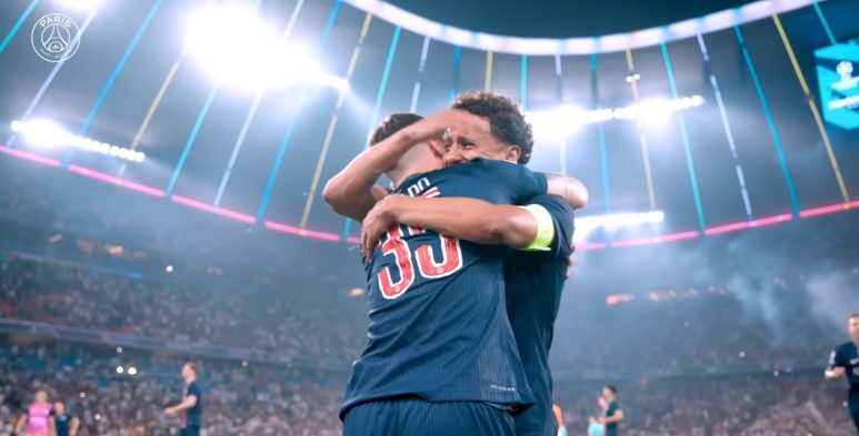 PSG/Inter - Final victory film and celebrations!  