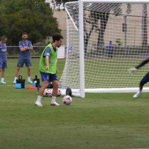 PSG's Day 2 in the United States in video: play and strikes in training  