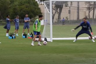PSG's Day 2 in the United States in video: play and strikes in training  