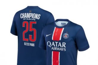 Official - PSG unveils a collector's jersey with a star  