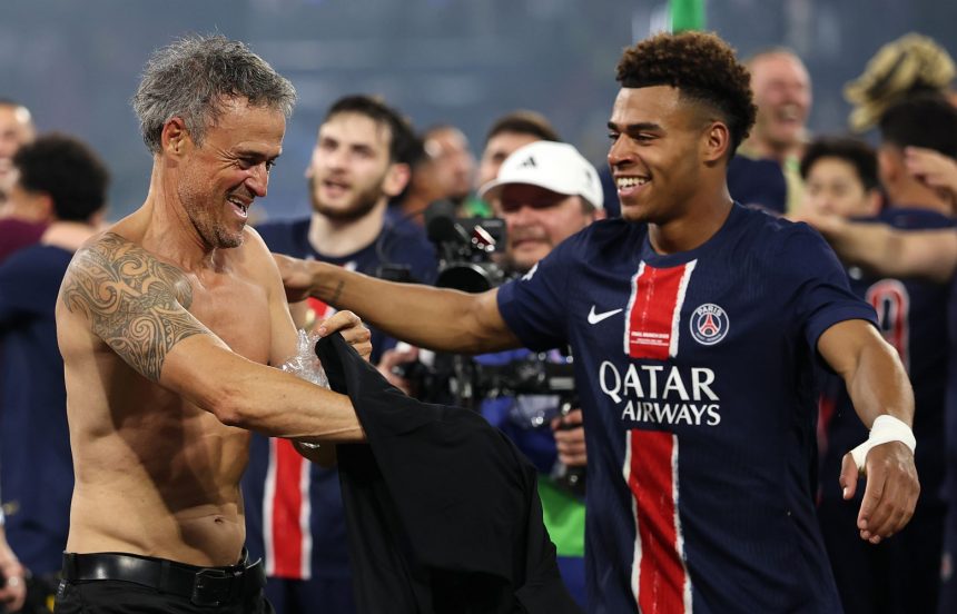 PSG/Inter Milan - Doué: “We were able to write history together for the best club in the world”.  