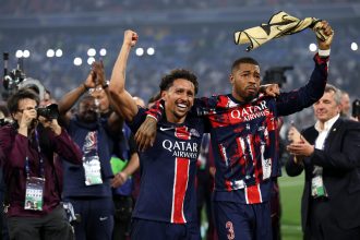 Marquinhos “a historic moment for the club and me.”  
